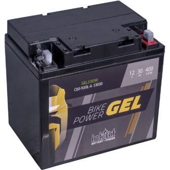 Moottoripyörän akku IntAct GEL 12V/ 30Ah/178x124x166/-+