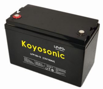 Litium akku LiFePO4/12V/150Ah/330x172x215/M8