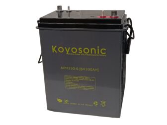 Ajovoima-akku/6V/330Ah/C20/295x178x354/360/M8/DT
