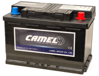 Käynnistysakku CAMEL Start-Stop EFB/70Ah/650A/276x175x190/B3/-+ (LN370)