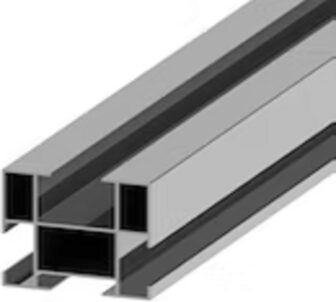 PV kattokiinnikekisko40x40x1000 Orima