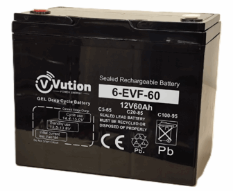 Syväpurkausakku AGM/GEL/12V/85Ah C20/260x166x216/+-