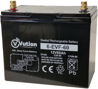 Syväpurkausakku AGM/GEL/12V/85Ah C20/260x166x216/+-